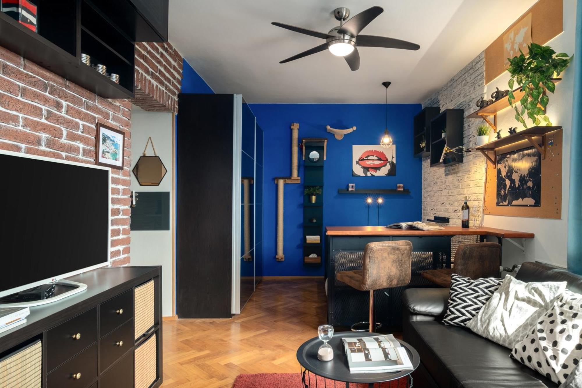 Lägenhet Cozy Studio With Terrace In Smichov By Days